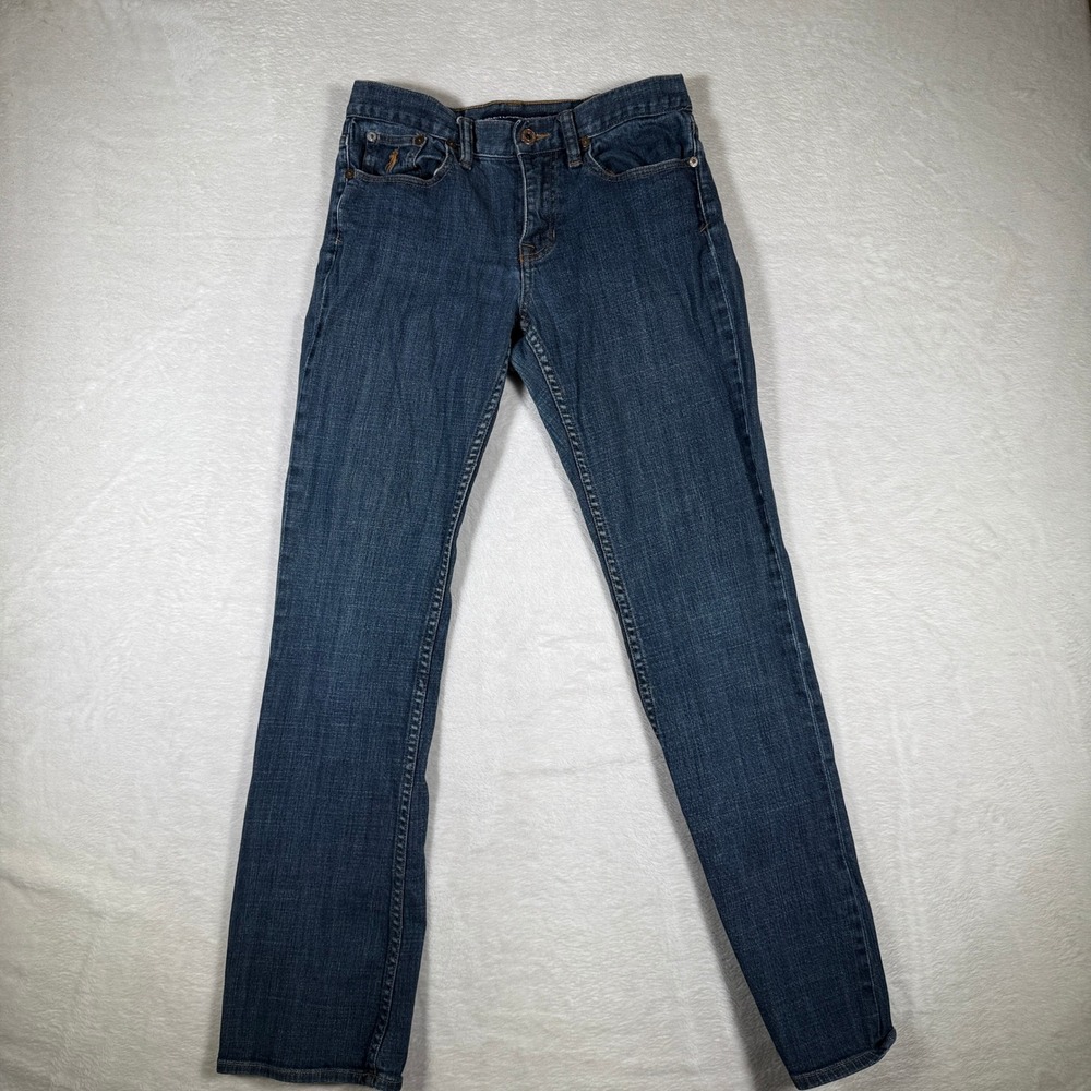 Ralph Lauren Women's Straight Leg Jeans - Dark Blue